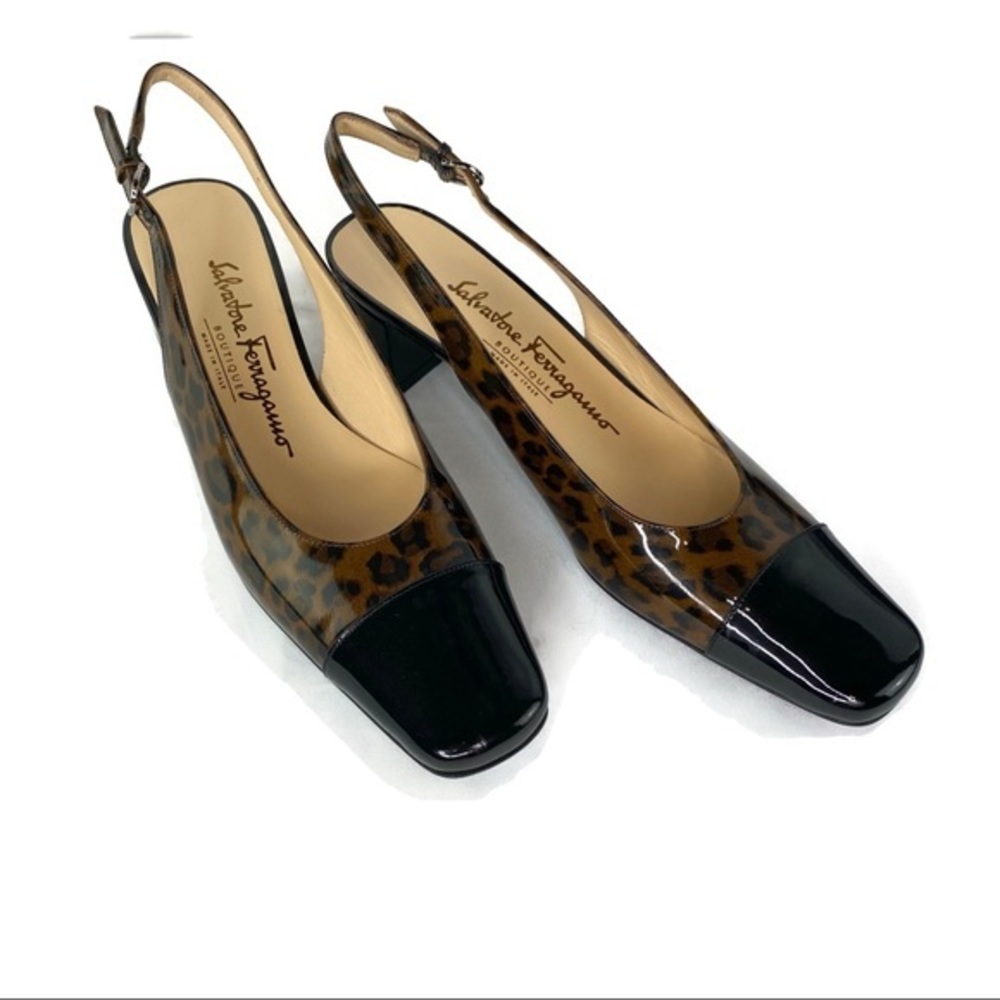 Salvatore Ferragamo Tortoise Shell Sli… - Picture 2 of 10